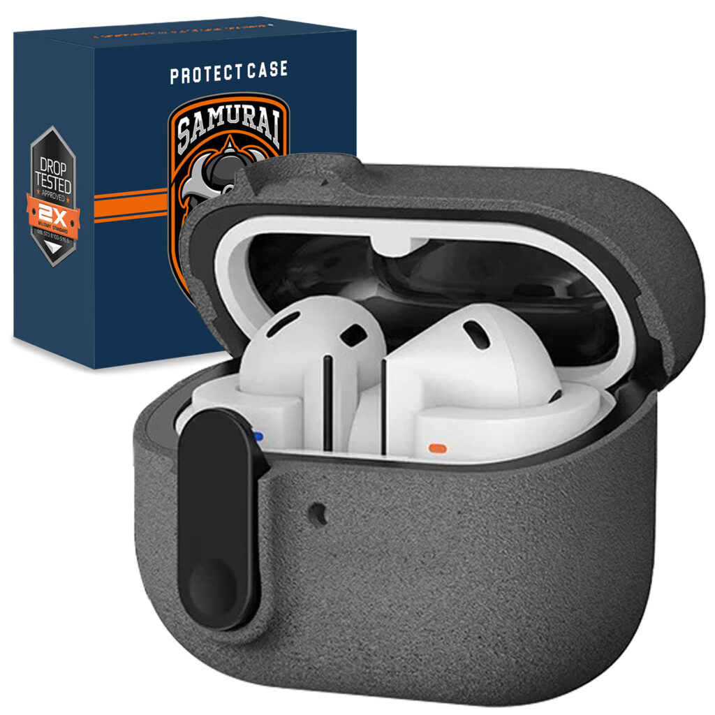 کاور سامورایی مدل Quad-36 مناسب برای کیس هدفون سامسونگ Galaxy Buds 3 Pro / Buds 3
